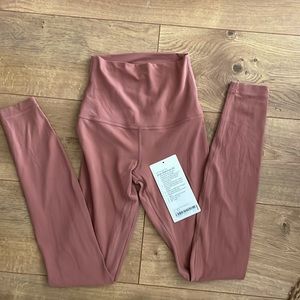 Lululemon new spiced chai align 28 leggings